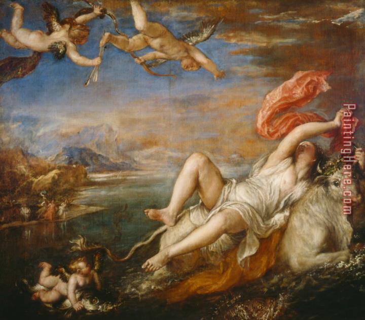 Titian The Rape of Europa